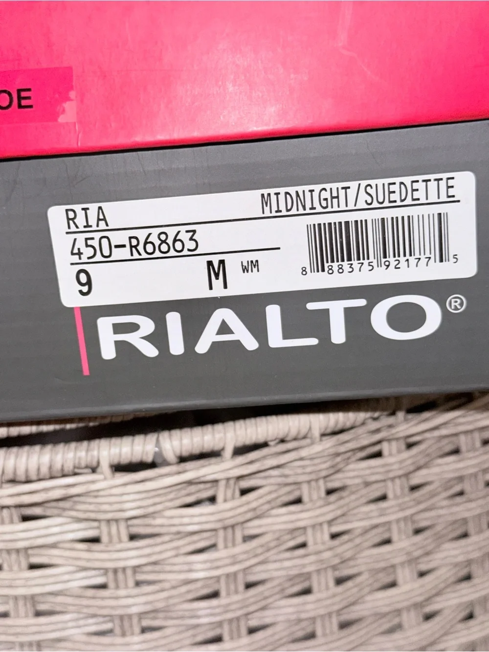 Rialto Navy and Gray Crisscross Suede Heels BRAND NEW SZ9